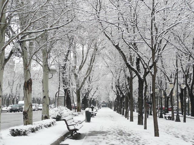 Winter 2009, Madrid, Spain