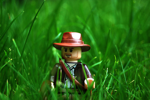 LEGO Indiana Jones in Grass