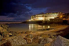 Ericeira Hotel by night