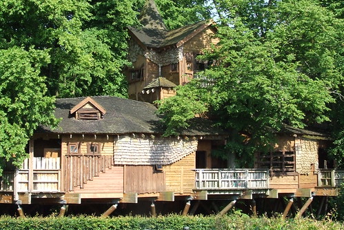 Audiences North East - summer professional development event, Alnwick Gardens (49) - tree house
