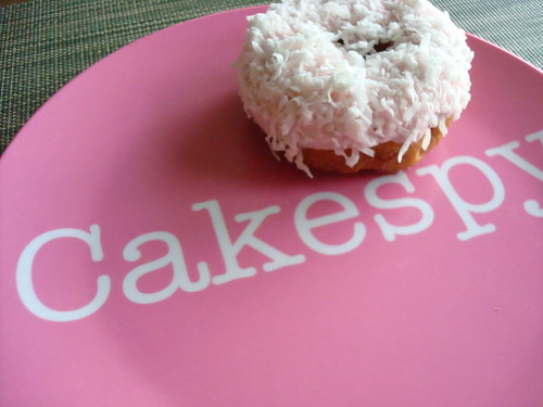 Pink Feather Boa Doughnut from Top Pot