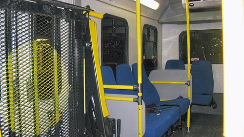 Interior view of 2001 Ford Paratransit bus # 5126. by Eddie from Chicago