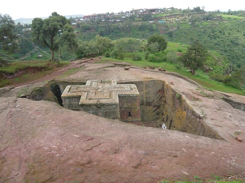 Lalibela, Ethiopia - Bet Giorgis, The church of St George