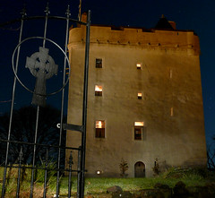Law Castle at night
