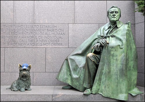 The Peace Hat, FDR (WWll) and Fala, Too!