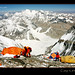 Tibet-Everest-campsite-climbers-8300m
