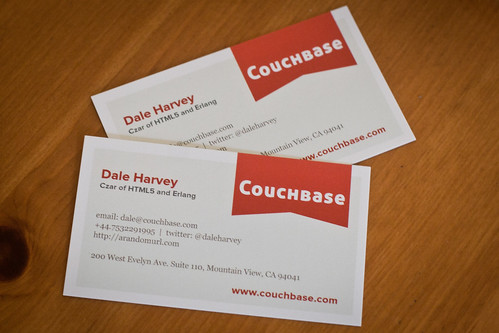 Couchbase Business Cards