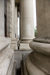 Pillars at front of Four Courts, Dublin. Photo by William Murphy, infomatique, via Flickr