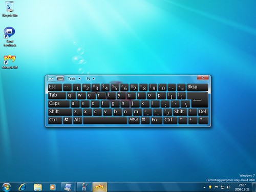 Windows Onscreen Keyboard
