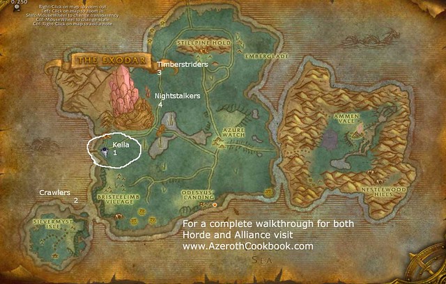 How to get from orgrimmar to bloodmyst in "wow 