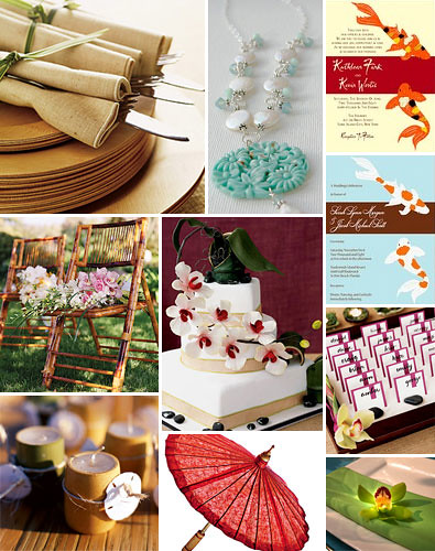 Japanese Beach Theme Wedding Ideas and Inspirations for Bridal Showers and 