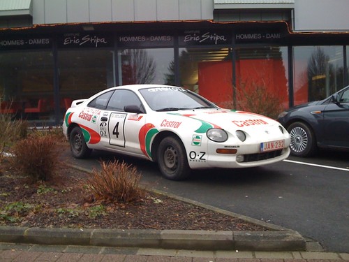 Toyota Celica Rally livery Location Weiswampach Luxemburg 