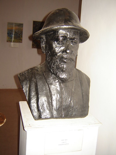 General Bakht Khan's bust in Red Fort museum