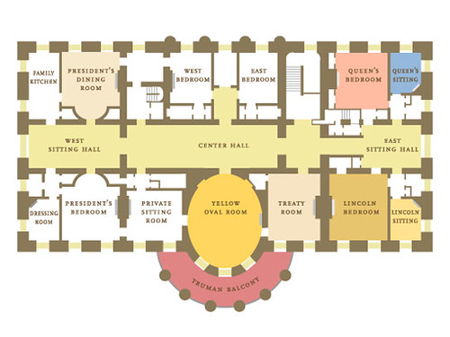 White House_2nd Floor Plan Flickr Photo Sharing!