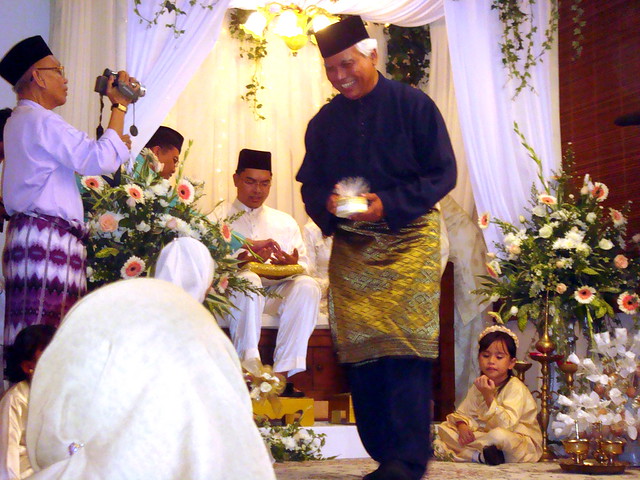 Malay Wedding Ceremony night after the akad nikah