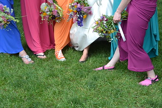 Bride and Bridesmaids Shoes