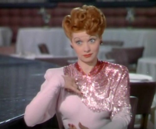 Lucille Ball in Du Barry Was a Lady From the 1943 musical Du Barry Was a