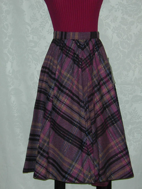 Purple Plaid Skirt | Flickr - Photo Sharing!