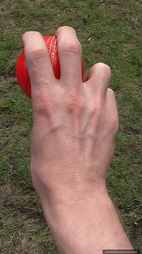 inswing grip (back)