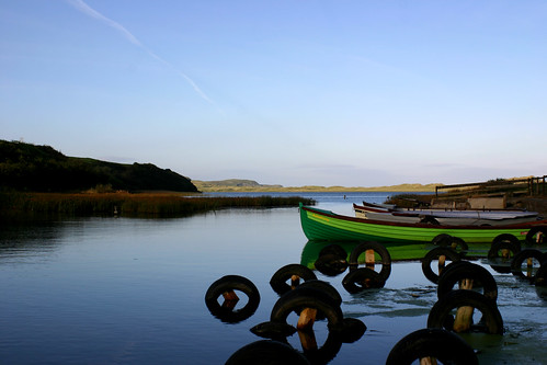 Fishermen's boats near Dunfanaghy, Co. Donegal