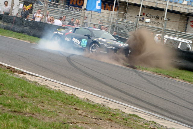 Audi R8 Crash the AutoVisie TimeAttack