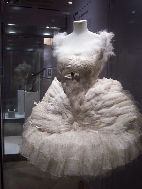 Anna Pavlova's White Swan costume