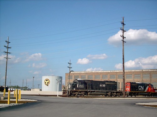 The Belt Railway of Chicago locomotive shop at Clearing Yard. Bedford Park Illinois. July 2007. by Eddie from Chicago