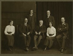 Members of the staff at the Canterbury Public Library, Christchurch 1913