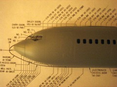 acm_KMC 1/72 727-200 compared to drawings