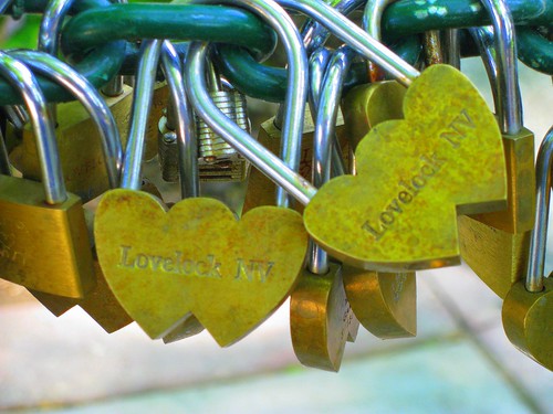 Love Locks from Lovelock, Nevada