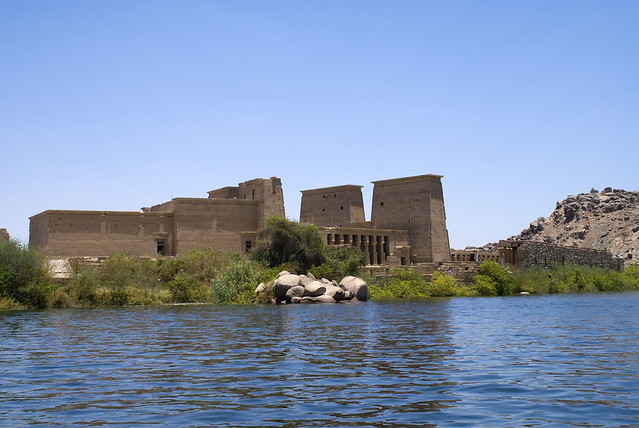 Approaching Philae Temple