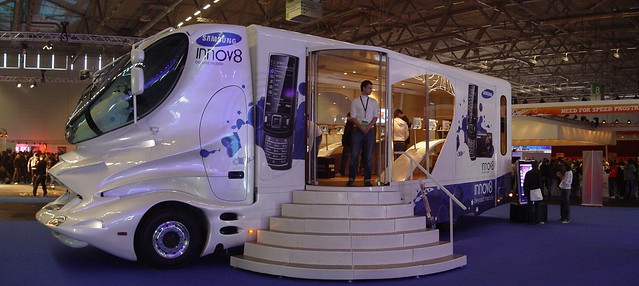 Samsung's Colani Truck at the World Cyber Games 2008