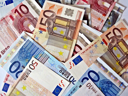 A pile of Euro notes. Photo: Images Money/Flickr