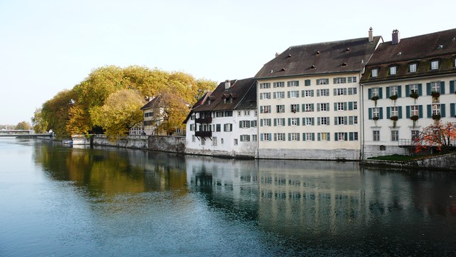 South Bank River Aare, Solothurn