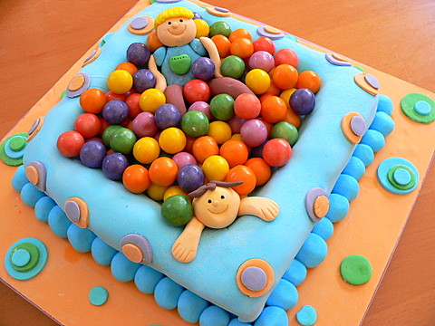Baby Birthday Cakes on Tuval And Lirai S Birthday Cake   Flickr   Photo Sharing