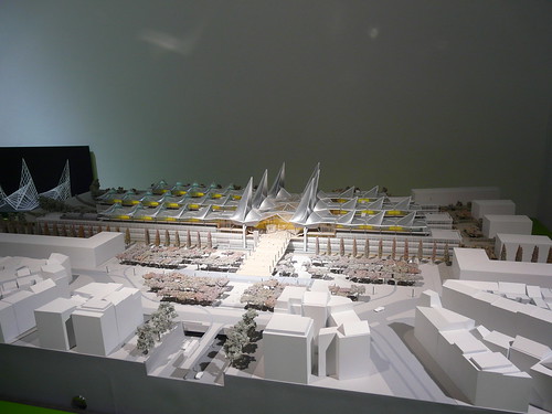 Antwerp Law Courts Model, Richard Rogers + Architects Exhibition, Design Museum by Loz Flowers
