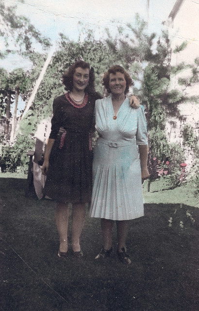 Carol and Louize Oct 14, 1943
