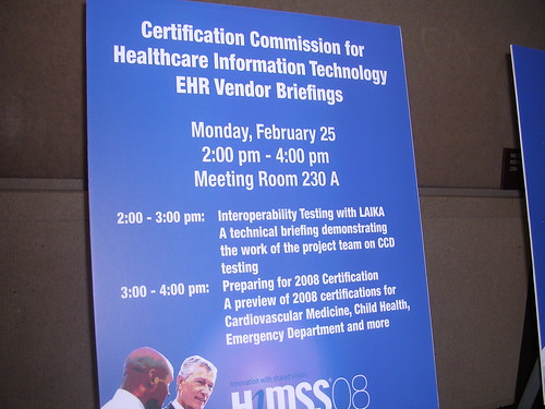 Laika presentation at HIMSS 2008 in Orlando