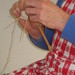 Knitting sheath with sock needles
