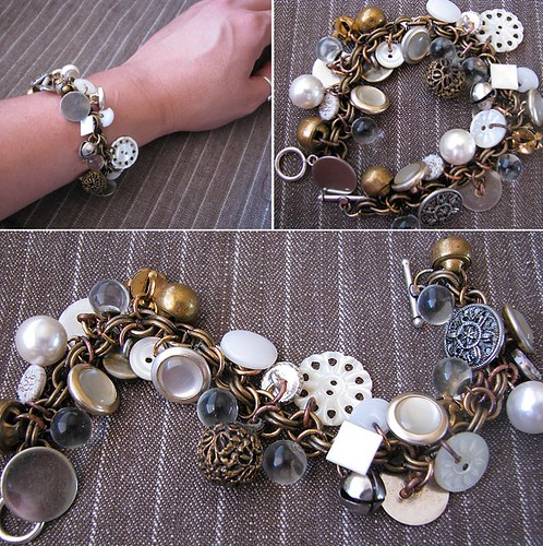gypsy button bracelet