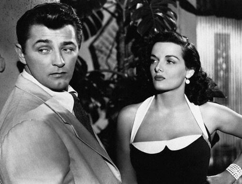Jane Russell and Robert Mitchum Macao 1952