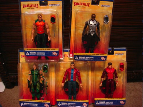 Smallville Justice League Figures