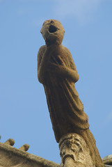 Guingamp basilica / basilque gargoyle