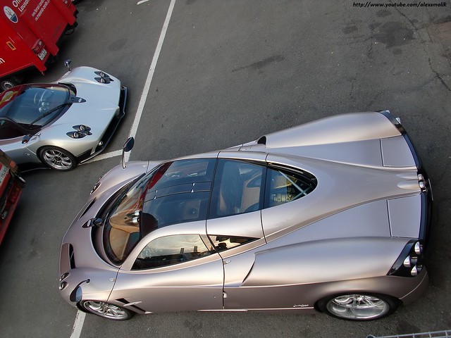 Huayra Zonda F The two generations next to each other