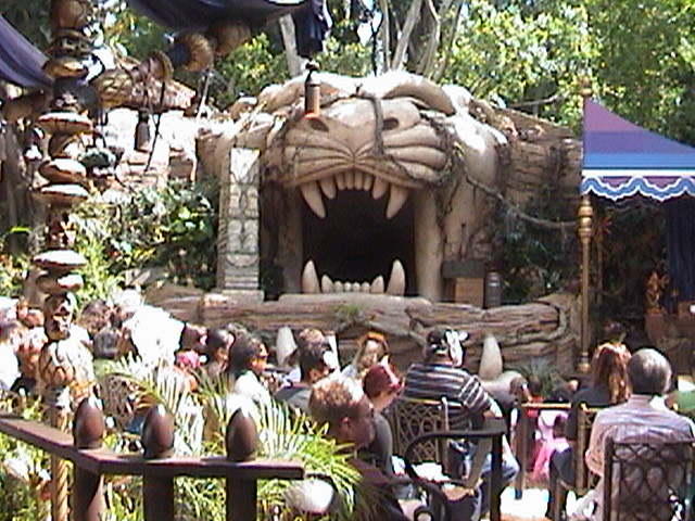 Indiana Jones™ and the Secret of the Stone Tiger Revealed!, Aladdin's Oasis, Adventureland, Disneyland®, Anaheim, California, 2008.05.26 15:15