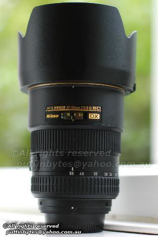My Nikon AFS Nikkor 1755 28 G IFED DX