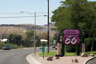 More recent Route 66 sign/commercialization