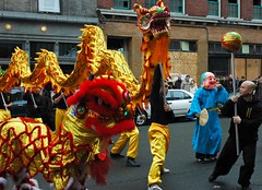 Chinese New Year Celebration Gung Hai Fat Choy! Ying Yung Tong & Vovinam International Lion and Dragon Dance Team
