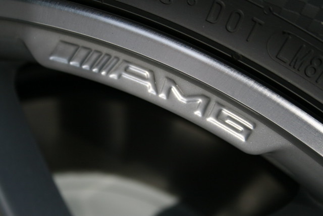 Mercedes AMG Logo Detail
