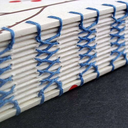 French Link Stitch Binding by Ruth Bleakley